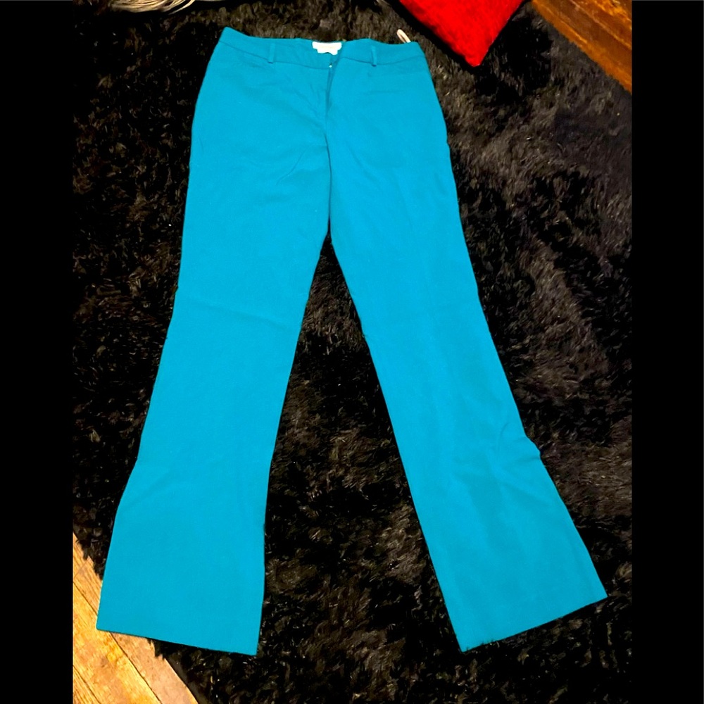 Calvin Klein Turquoise Blue Pants